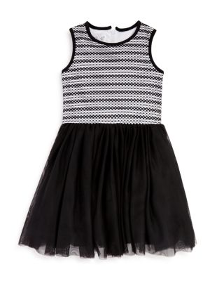 Pippa & Julie Girls' Striped Tutu Dress - Sizes 2-6X