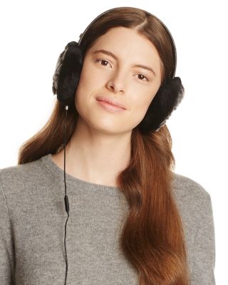 UGG® Croft Wired Headphone Quilted Shearling Earmuffs