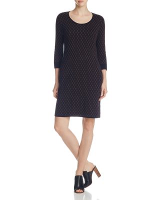 Foxcroft Diamond Geo Sweater Dress