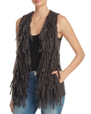 Ella Moss Kamry Fringe Sweater Vest