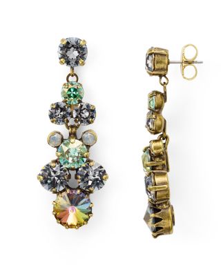 Sorrelli Swarovski Crystal Chandelier Drop Earrings