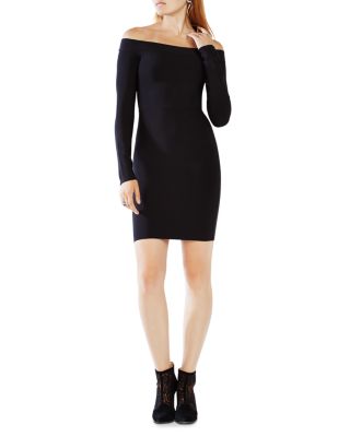 BCBGMAXAZRIA Annabeth Off-The-Shoulder Dress