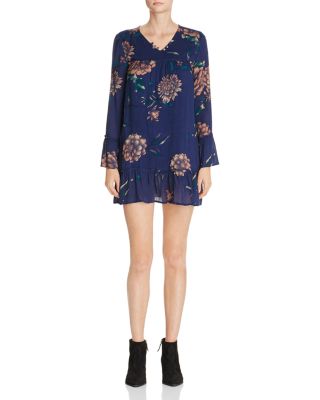 KNOT SISTERS Langley Floral Peasant Dress