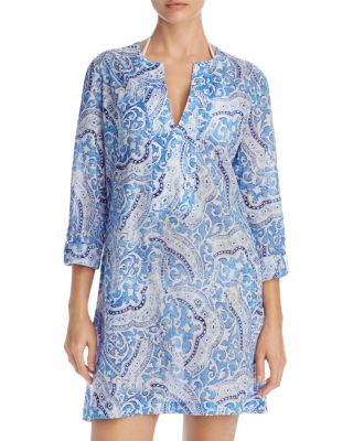 Echo Tropez Paisley Tunic Cover Up