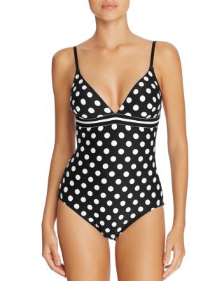 kate spade new york Polka Dot One Piece Swimsuit