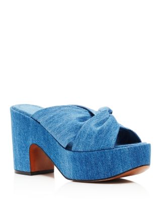 Robert Clergerie Esther Platform Slide Sandals 