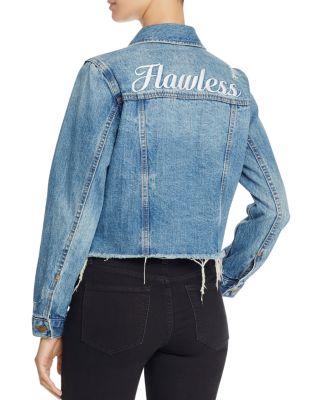 Pistola Flawless Embroidered Denim Jacket - 100% Bloomingdale's Exclusive