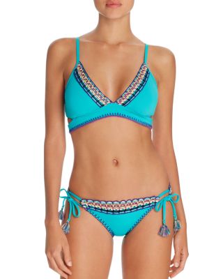 ISABELLA ROSE Bali Hai Split Back Bikini Top & Bali Hai Loop Tie Bikini Bottom