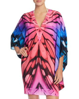 Gottex Monarch Silk Kimono Cover Up