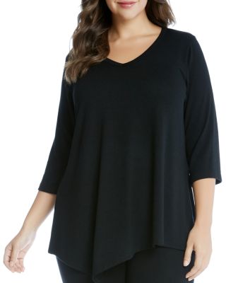 Karen Kane Plus Asymmetric Top