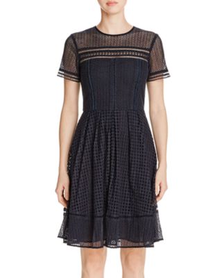 MICHAEL Michael Kors Eyelet Cutout Dress