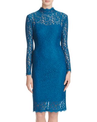 Adrianna Papell Petites Lace Sheath Dress