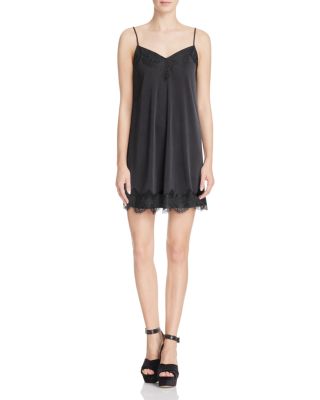 Ella Moss Lace-Trimmed Slip Dress