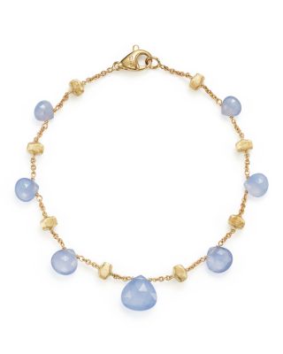 Marco Bicego 18K Yellow Gold Paradise Chalcedony Bracelet 