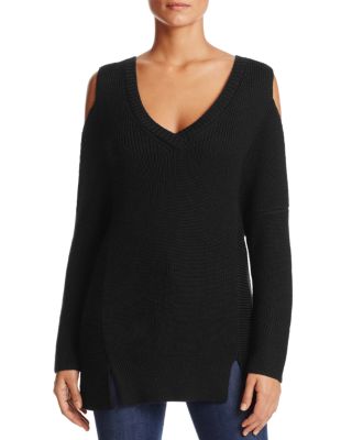 Lyssé Riley Cold Shoulder Tunic Sweater