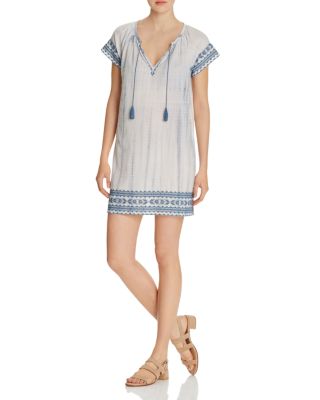 Soft Joie Megdalyn Embroidered Tie-Dye Dress