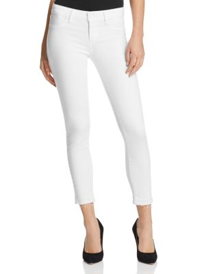 PAIGE Verdugo Crop Jeans in Ultra White