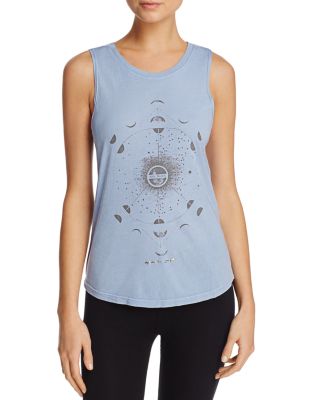 Spiritual Gangster The Moon Phases Muscle Tank