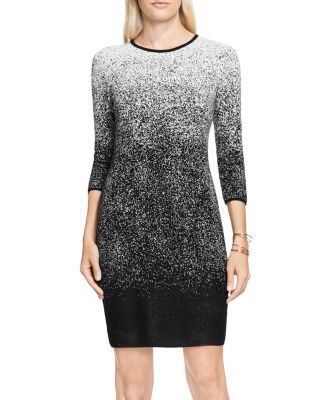 VINCE CAMUTO Ombré Jacquard Sweater Dress