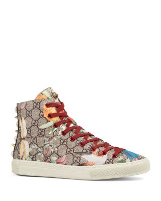 Gucci Women's Major High Top Lace Up Sneakers 