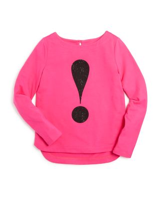 kate spade new york Girls' Exclamation Point Top - Sizes 7-14