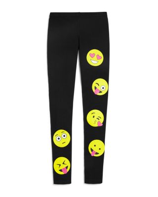 So Nikki... Girls' Emoji Graphic Leggings - Sizes S-XL