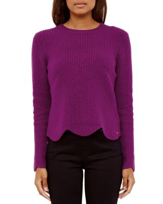 Ted Baker Scalloped-Edge Sweater