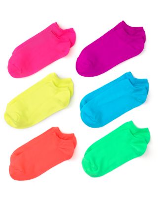 HUE Hue Microfiber Socks 6 Pair Sport Pack