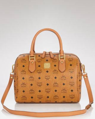 MCM Heritage Boston Satchel 