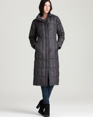 the north face women's long down coat