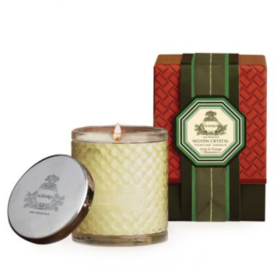 Agraria Agraria Woven Crystal Candle