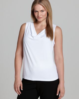 Calvin Klein Plus Cowl Neck Tank