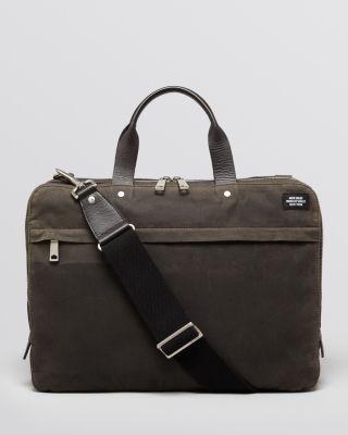 Jack Spade Waxwear Slim Briefcase