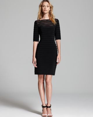 Adrianna Papell Illusion Dress