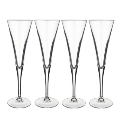 Villeroy & Boch Purismo Champagne Flute, Set of 4