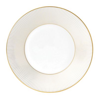 Jasper Conran Wedgwood Gold Pinstripe Accent Plate