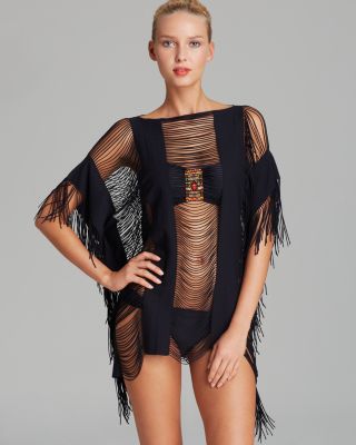 PILYQ PILYQ MONIQUE SWIM COVER-UP,BKG-427T