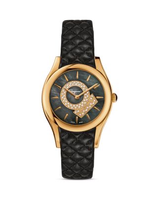 Salvatore Ferragamo Salvatore Ferragamo Lirica Gold Ion Plated Stainless Steel Watch, 33mm