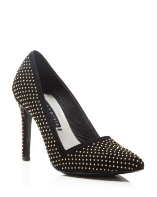 Alice and Olivia Dame Studded Pumps