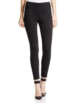 Lyssé Stretch Denim Zip Leggings