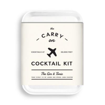 W&P Design The Gin & Tonic Carry-On Cocktail Kit