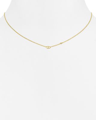 Shy by SE Evil Eye Pendant Necklace, 16