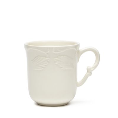 Gien France Rocaille White Mug