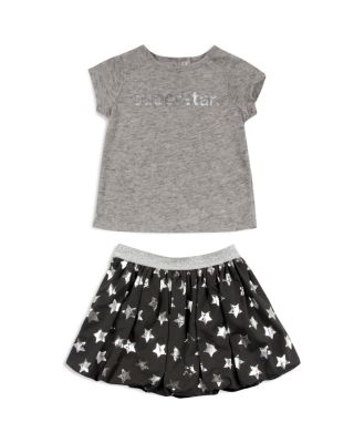 Amy Coe Infant Girls' Superstar Tee & Skirt Set - Sizes 12-24 Months