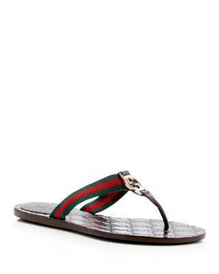 light blue gucci thong sandals