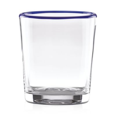 Dansk Color Rimmed Double Old Fashioned Glass - 100% Bloomingdale's Exclusive