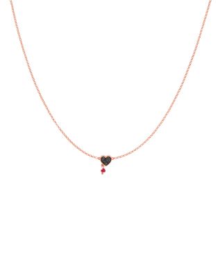 TOUS Spinel & Ruby Necklace, 17.7