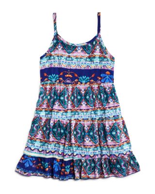 PPLA Girls' Printed Tank Dress - Sizes S-L