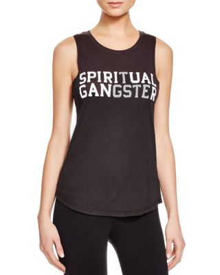 Spiritual Gangster Varsity Muscle Tank