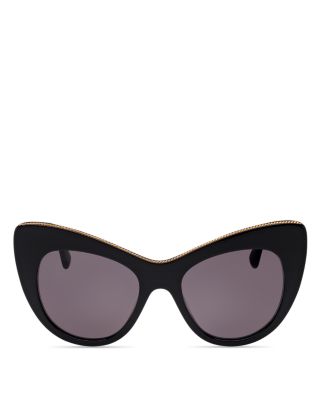 Stella McCartney Falabella Chain Cat Eye Sunglasses, 53mm